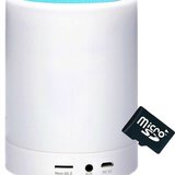 Boxa Portabila cu Lampa Bluetooth iUni M16, Multicolor, Blue + Card 4GB Cadou